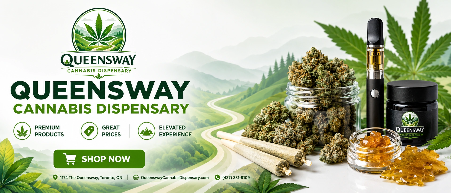 Welcome to Queensway Cannabis Dispensary — Premium Etobicoke Cannabis Dispensary